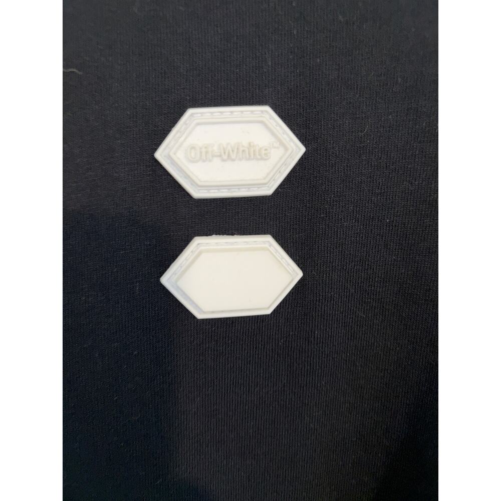 Off-White Diagonal Hand Card ls tee - Picture 7 of 8